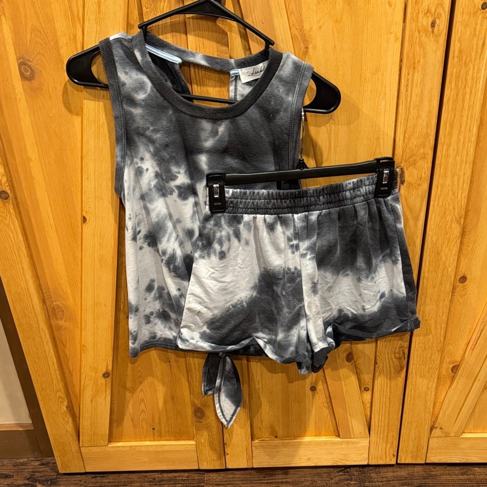 Skönhet Top and Shorts Set